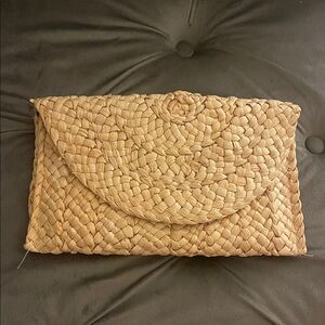 Woven Clutch Bag
